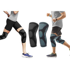 Knee Compression Sleeve Brace with Gel Grip for Recovery product